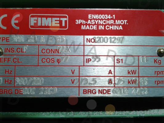 Ü-100025/M+F 225S4 Fimet