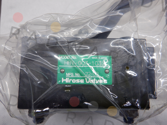 HBV-G03-1032 Hirose Valve