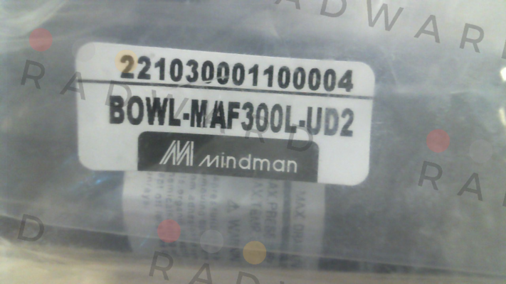 BOWL-MAF300L-UD2 Mindman