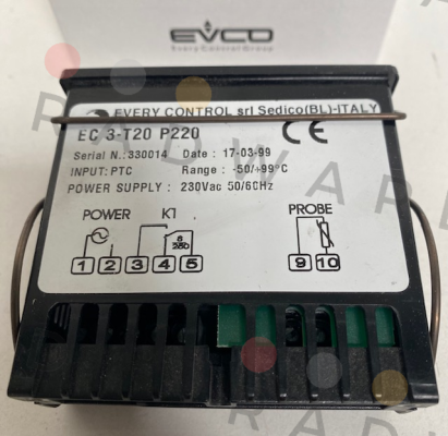 EC3-T20P220 EVCO - Every Control