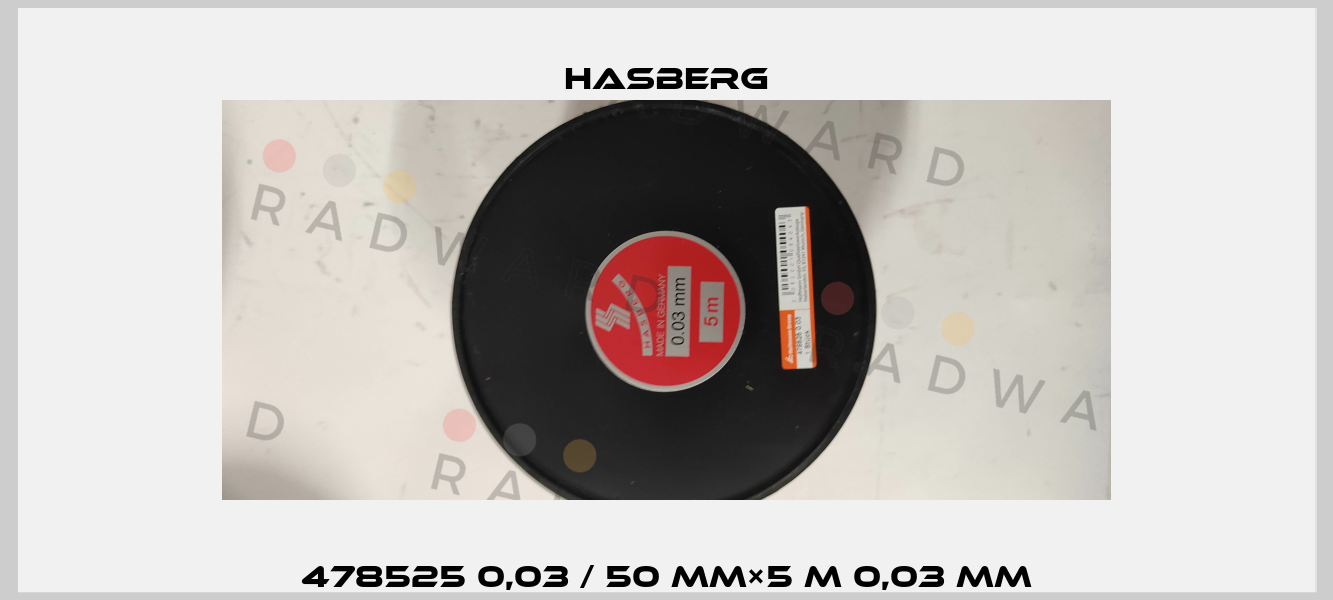 478525 0,03 / 50 mm×5 m 0,03 mm Hasberg