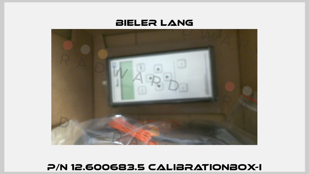 p/n 12.600683.5 Calibrationbox-I Bieler Lang