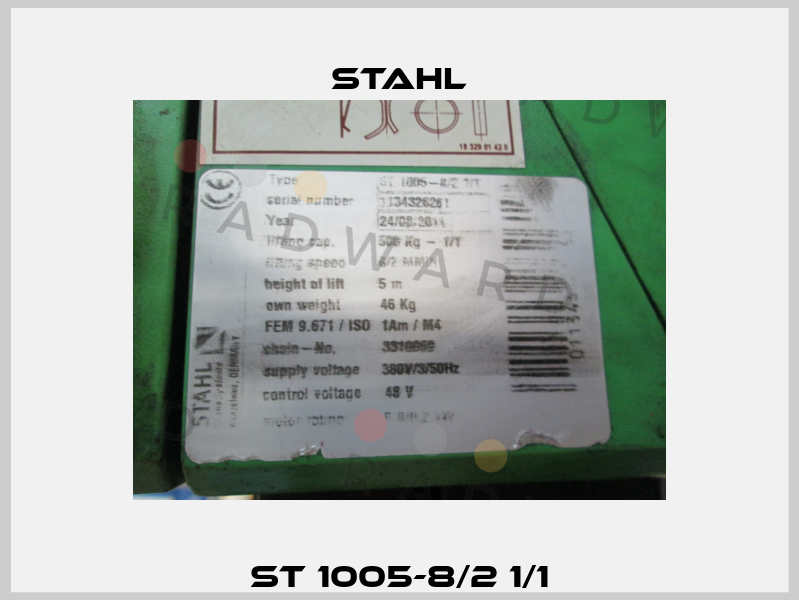 ST 1005-8/2 1/1 Stahl