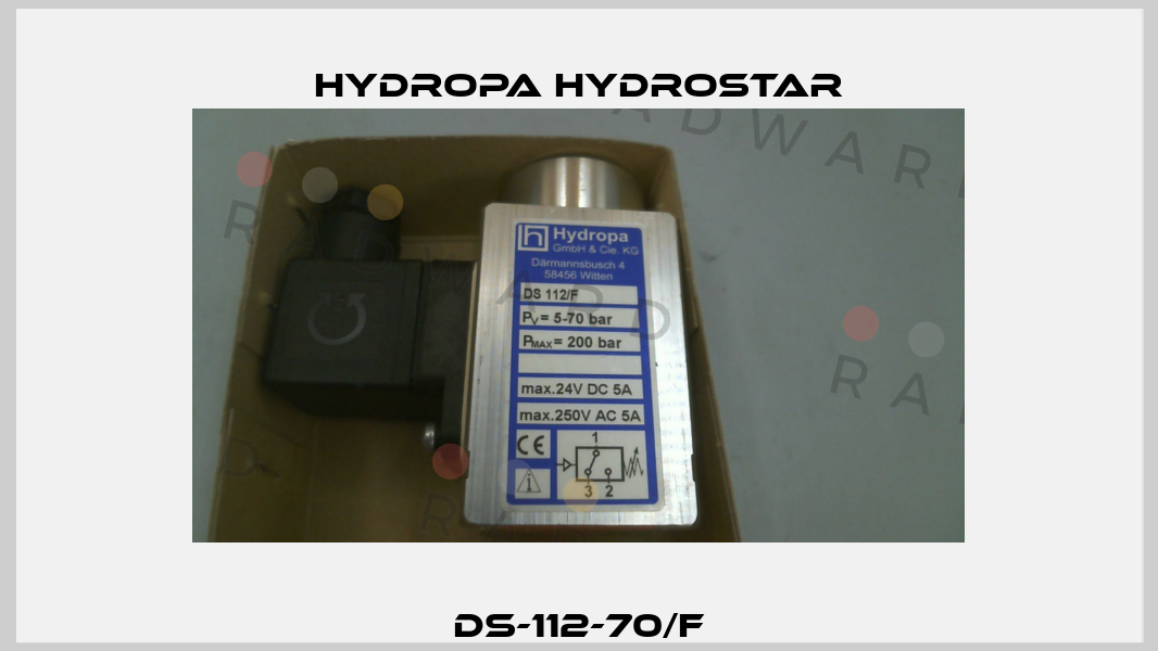 DS-112-70/F Hydropa Hydrostar