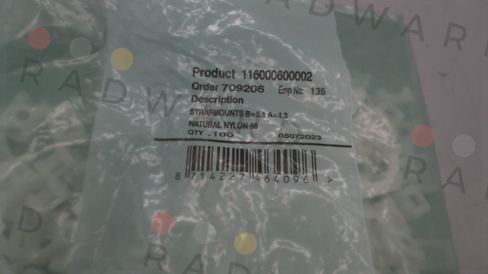 116000600002 Essentra ( EX Skiffy)