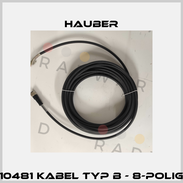 10481 Kabel Typ B - 8-polig HAUBER