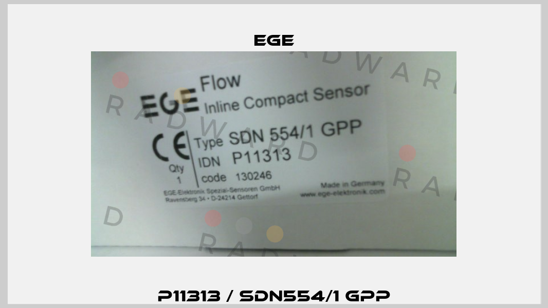 P11313 / SDN554/1 GPP Ege