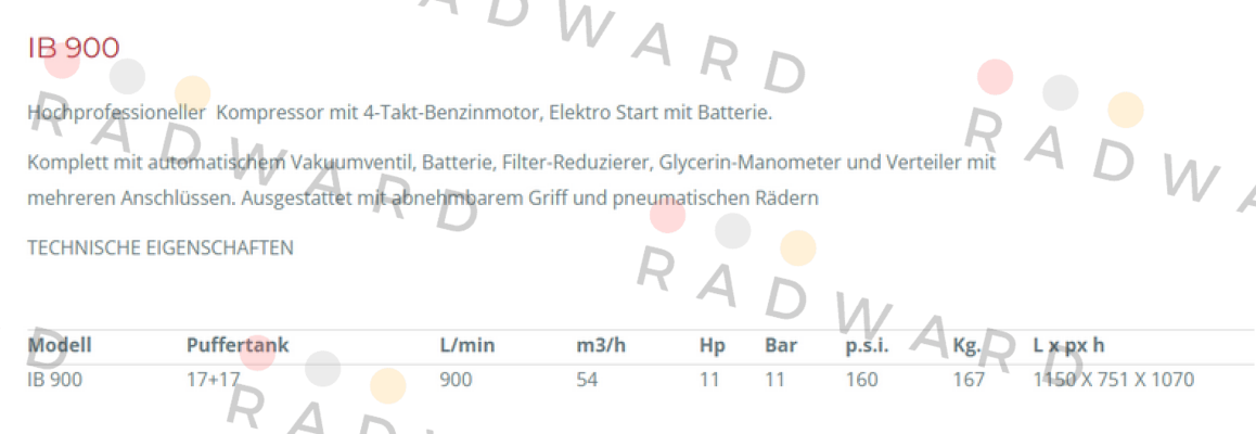 60200058 - IB 900 Ibix