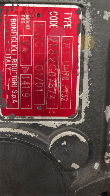 A 70 3 UH70 141.9 P132 VA Bonfiglioli