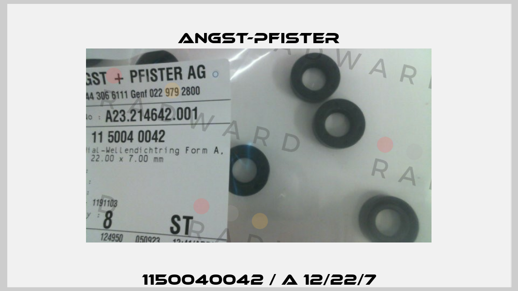 1150040042 / A 12/22/7 Angst-Pfister