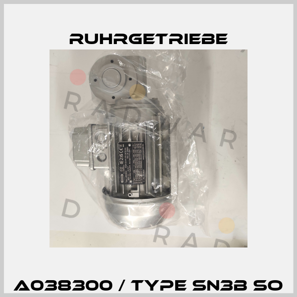 A038300 / Type SN3B So Ruhrgetriebe
