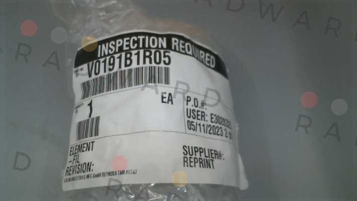 V0191B1R05ELEMENT Vickers (Eaton)