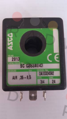 SCG353A043 24V DC, Product N: TBA-ASCO  Asco