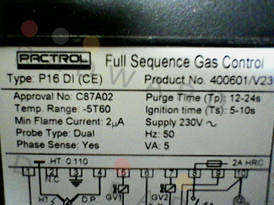 P16 DI (CE) Pactrol