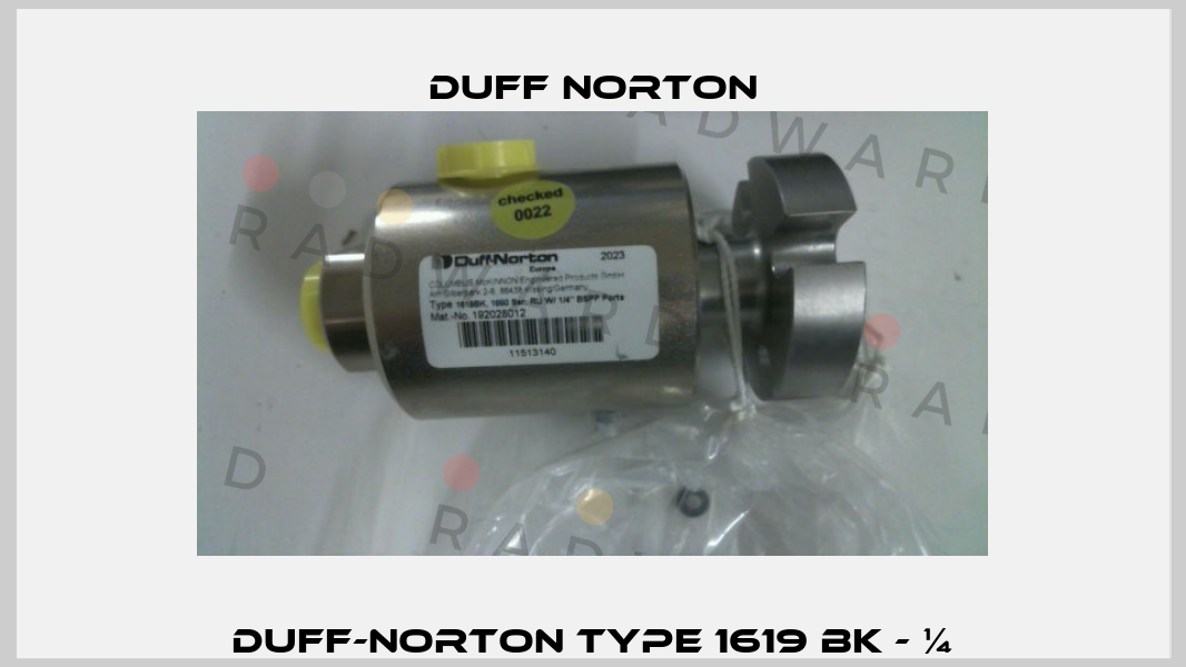 Duff-Norton Type 1619 BK - ¼ Duff Norton