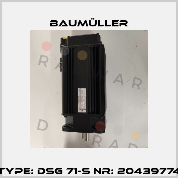 Type: DSG 71-S Nr: 20439774 Baumüller