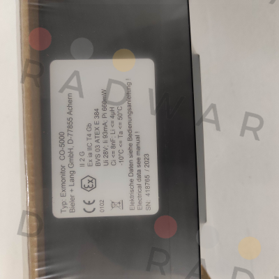 12.600580.4 / Exmonitor CO-1000 Bieler Lang