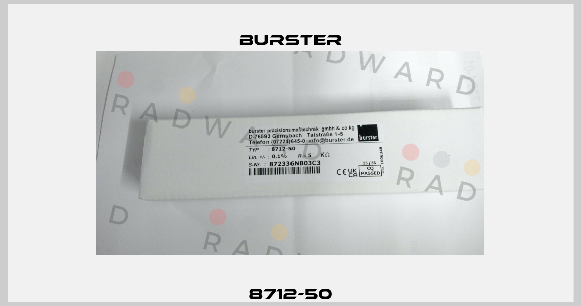 8712-50 Burster