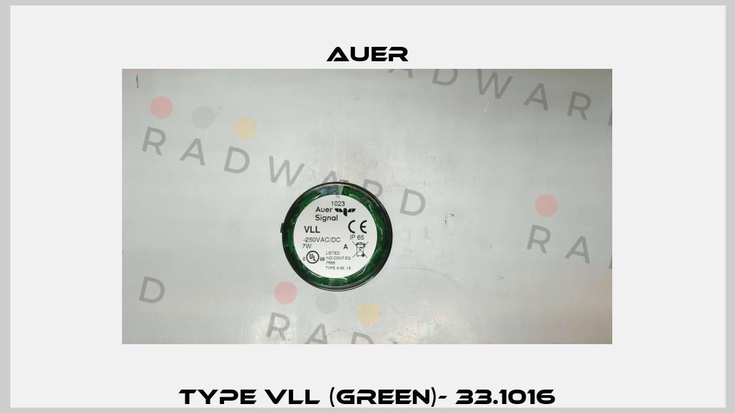 Type VLL (Green)- 33.1016 Auer