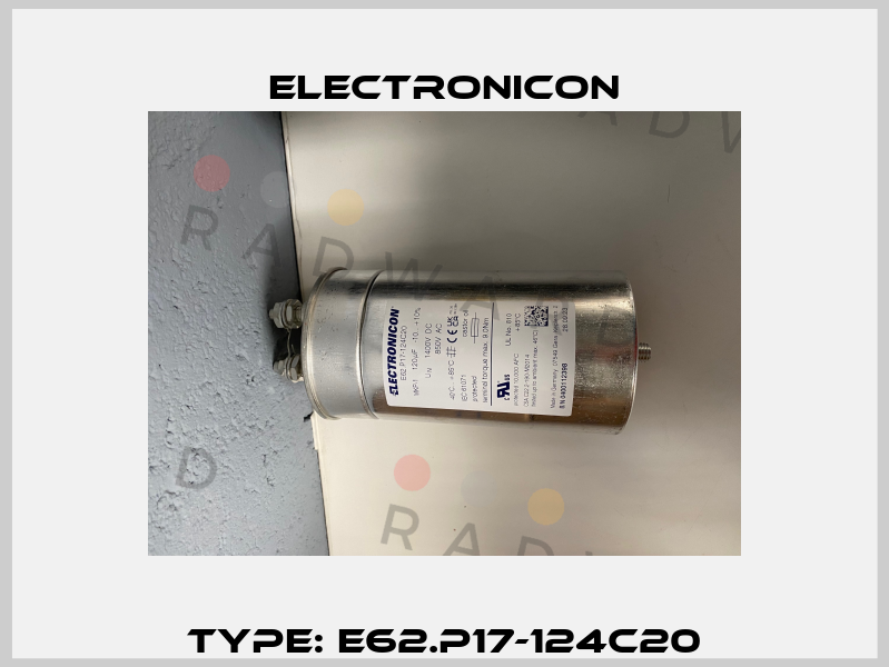 type: E62.P17-124C20 Electronicon
